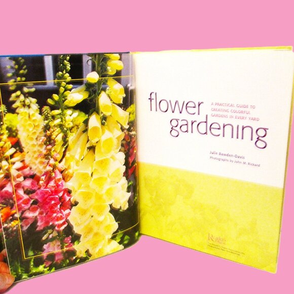 Flower(book)Gardening Reader Digest Designs, Plants-Techniques book Julie Bawden - Picture 2 of 13